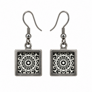 Square Dangle Earrings