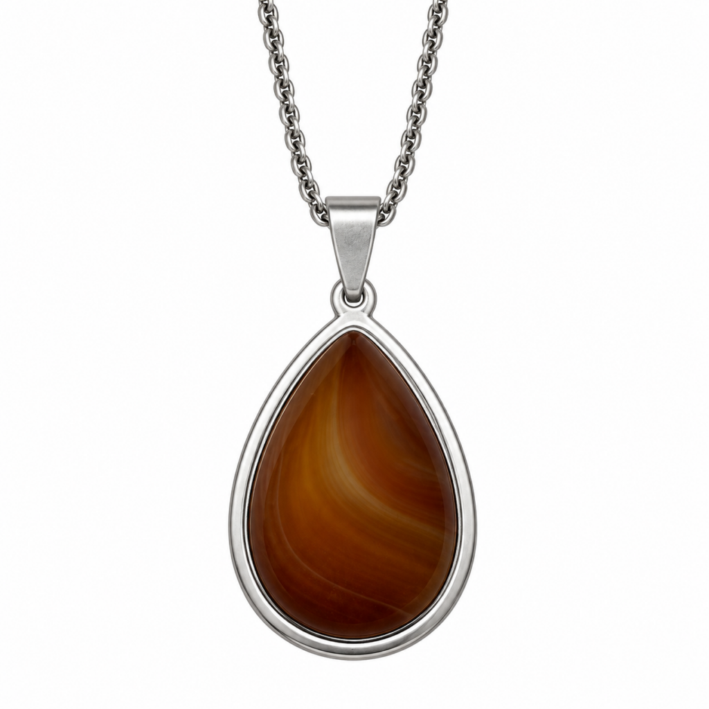 Teardrop Pendant Necklace