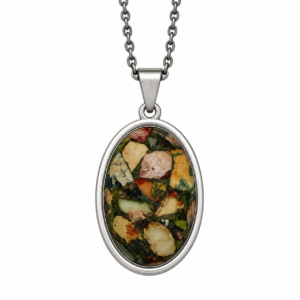 Oval Pendant Necklace