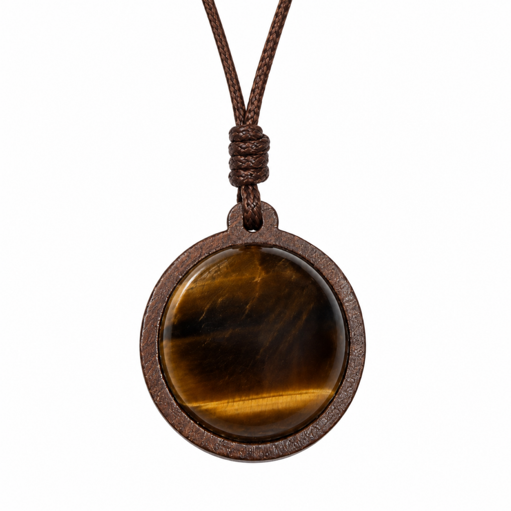 Wooden Adjustable Necklace